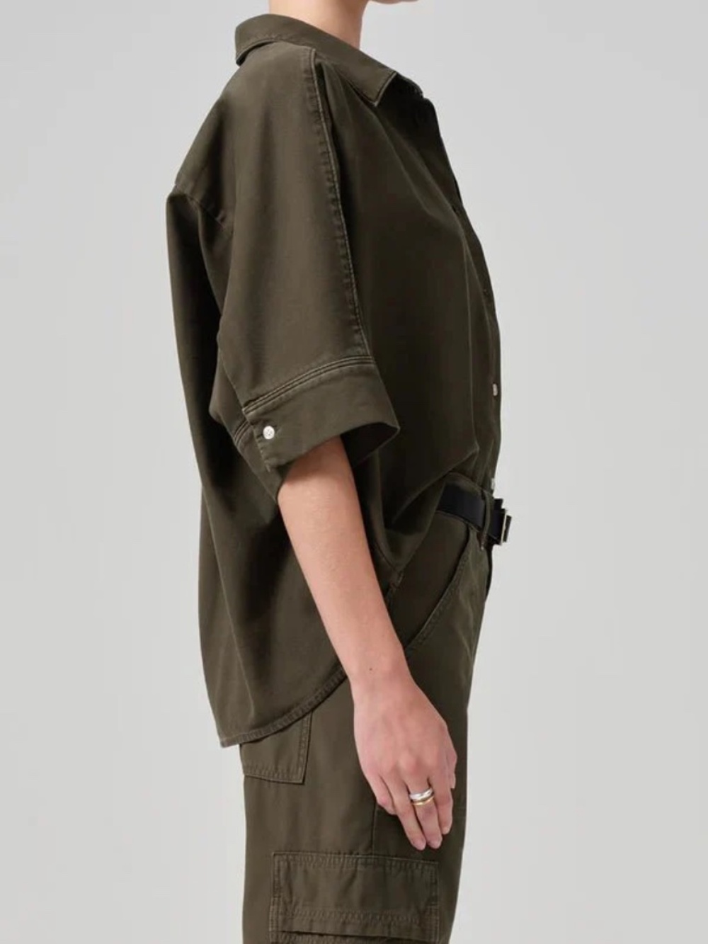 Citizens of Humanity Claire Origami Shirt in Costes in XS - Picture 2 of 8